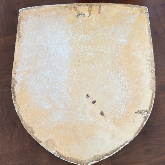 DUNGEON DRAGONS BOB MAURUS SIGNED SHIELD ART - Picture 4 of 4